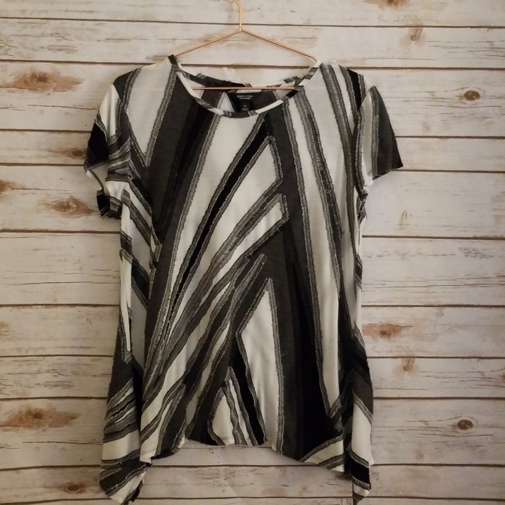 Simply Vera by Vera Wang,short sleeve top - Picture 1 of 5